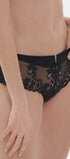 Shorty aus der Dessous-Serie SAGA von der Marke Simone Perele, Farbe: schwarz, Seitenansicht