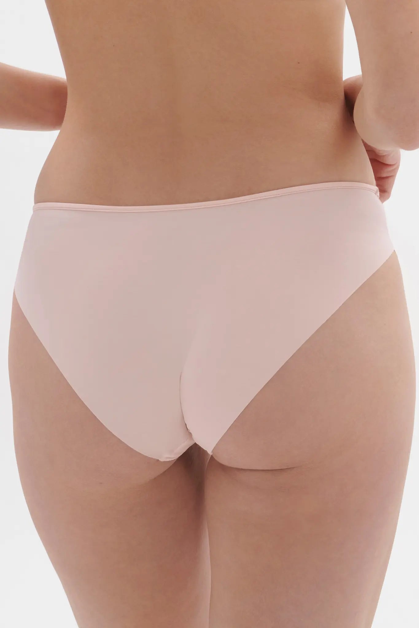 Slip aus der Dessous-Serie SAGA von der Marke Simone Perele, Farbe, pink nude, Rückansicht