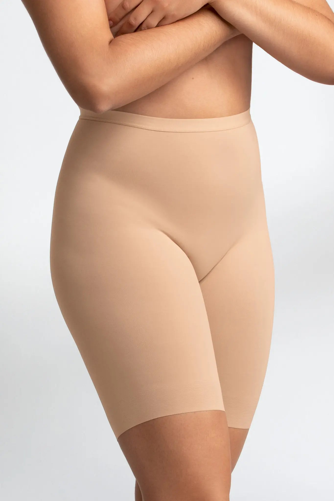 Langbein Miederhose aus der Shapewear-Serie BEAUTY SHAPER von der Marke Anita, Farbe: deep sand, Vorderansicht
