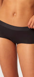 Panty aus der Wohlfühlwäsche-Serie SMARTOUCH von der Marke Skiny, Farbe: black, Vorderansicht