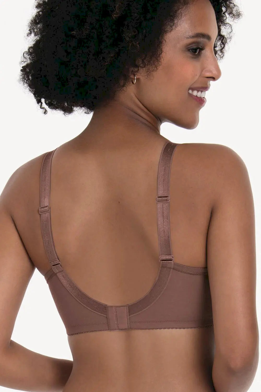 Komfort BH aus der femininen Unterwäsche-Serie SAFINA von der Marke Anita, Farbe: berry, Rückansicht