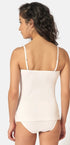 Spaghettishirtim 2er Pack aus der Alltagswäsche-Serie ADVANTAGE COTTON STRETCH von der Marke Skiny, Farbe: white, Rückansicht