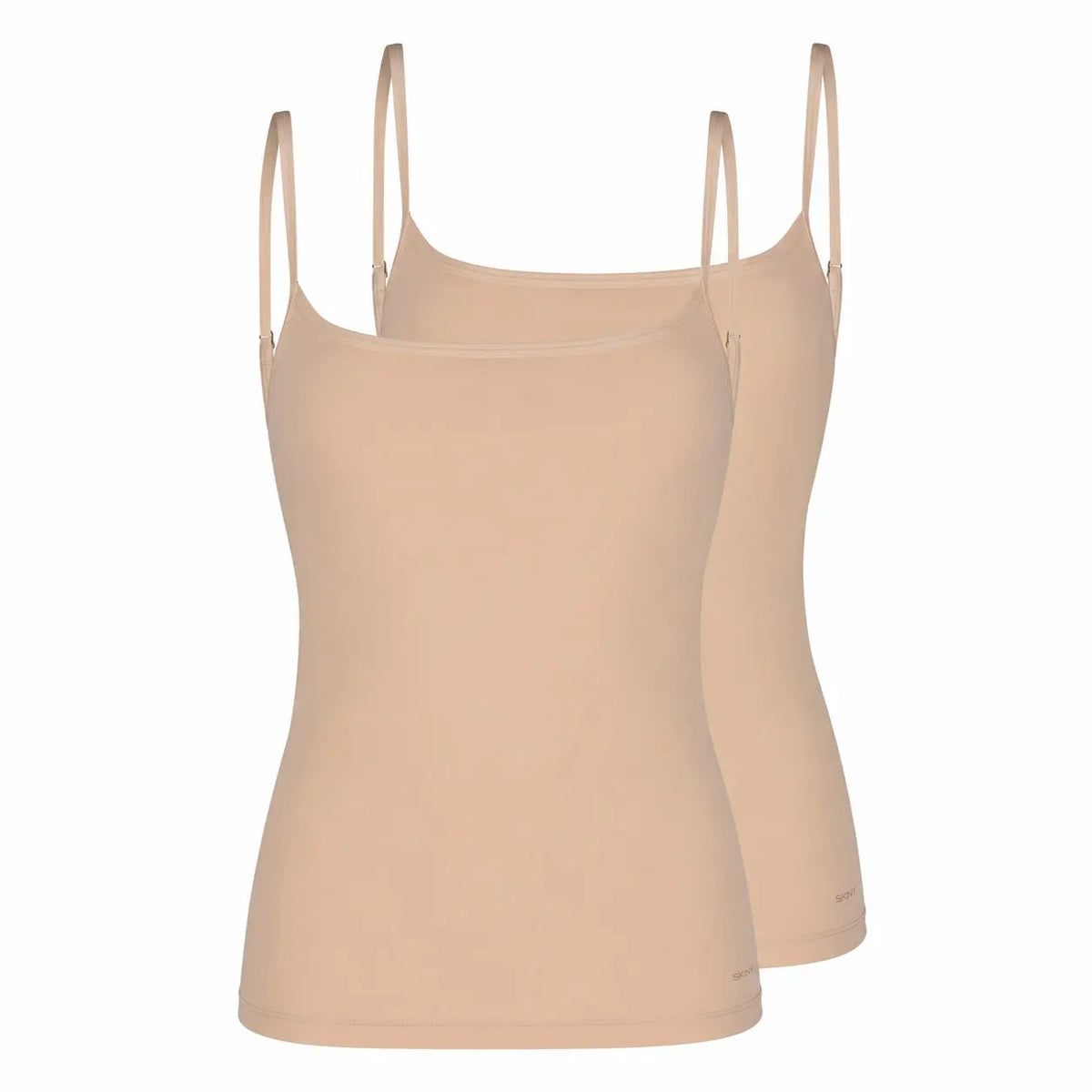Spaghettishirt im 2er Pack - ADVANTAGE COTTON STRETCH Skiny