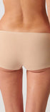 Boyleg Shorts im 2er Pack aus der Alltagswäsche-Serie ADVANTAGE COTTON STRETCH von der Marke Skiny, Farbe: beige, Rückansicht