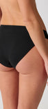 High Leg Slip im 2er Pack aus der Alltagswäsche-Serie ADVANTAGE COTTON STRETCH von der Marke Skiny, Farbe: black, Rückansicht