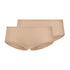 Panty im 2er Pack aus der Alltagswäsche-Serie ADVANTAGE COTTON STRETCH von der Marke Skiny, Farbe: beige, Produktfoto