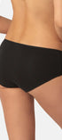 Panty im 2er Pack aus der Alltagswäsche-Serie ADVANTAGE COTTON STRETCH von der Marke Skiny, Farbe: black, Rückansicht