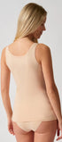 Tank Top im 2er Pack aus der Alltagswäsche-Serie ADVANTAGE COTTON STRETCH von der Marke Skiny, Farbe: beige, Rückansicht