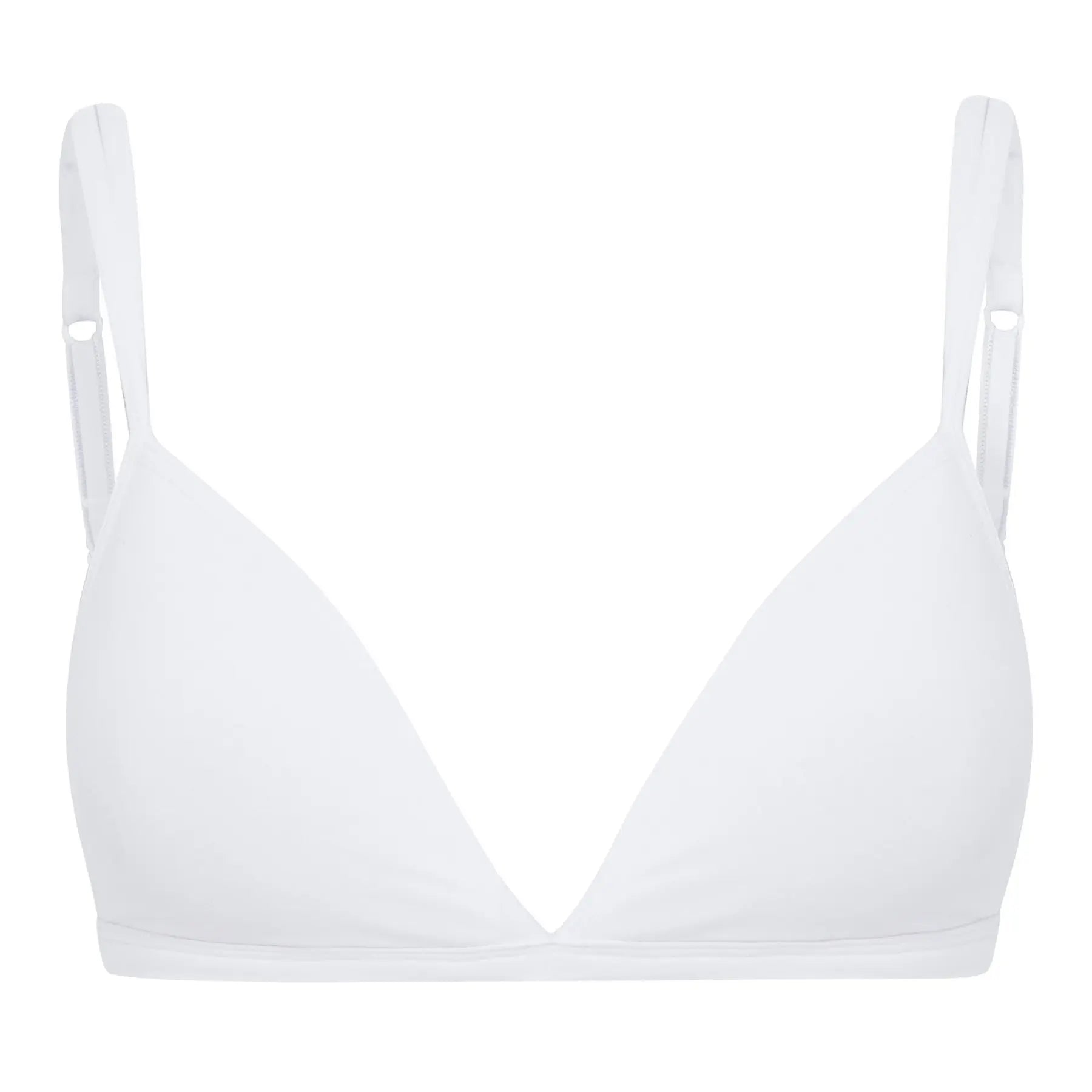 Triangel BH aus der Alltagswäsche-Serie ADVANTAGE COTTON STRETCH von der Marke Skiny, Farbe: white, Produktfoto