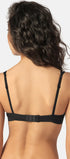 Triangel BH aus der Alltagswäsche-Serie ADVANTAGE COTTON STRETCH von der Marke Skiny, Farbe: black, Rückansicht
