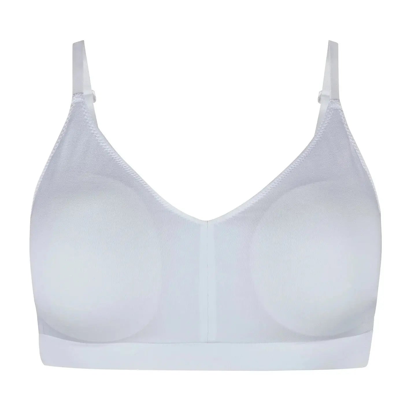 Soft BH aus der Alltagswäsche-Serie ADVANTAGE COTTON STRETCH von der Marke Skiny, Farbe: white, Produktfoto