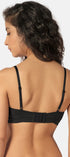 Soft BH aus der Alltagswäsche-Serie ADVANTAGE COTTON STRETCH von der Marke Skiny, Farbe: black, Rückansicht