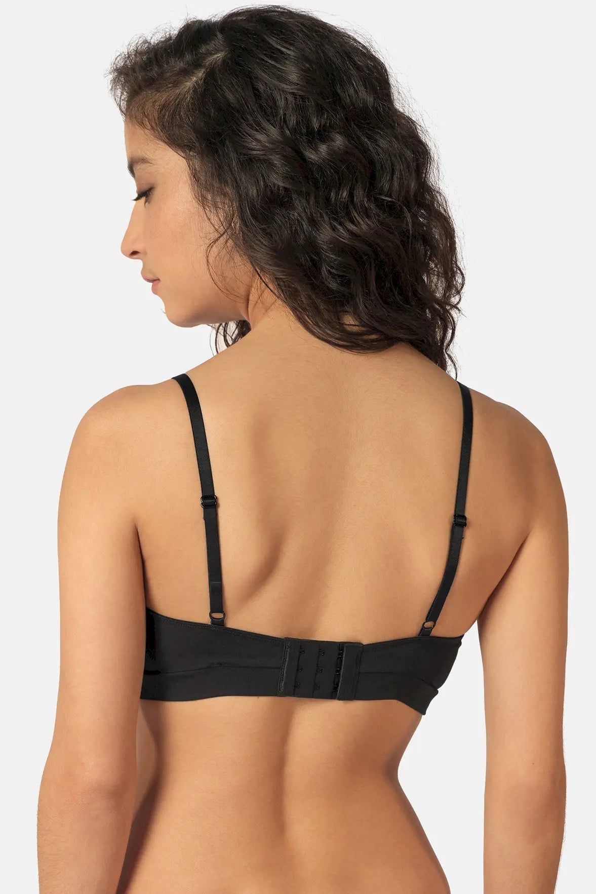 Soft BH aus der Alltagswäsche-Serie ADVANTAGE COTTON STRETCH von der Marke Skiny, Farbe: black, Rückansicht