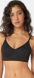 Soft BH aus der Alltagswäsche-Serie ADVANTAGE COTTON STRETCH von der Marke Skiny, Farbe: black, Vorderansicht