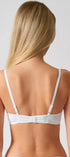 Schalen BH aus der Alltagswäsche-Serie ADVANTAGE COTTON STRETCH von der Marke Skiny, Farbe: white, Rückansicht
