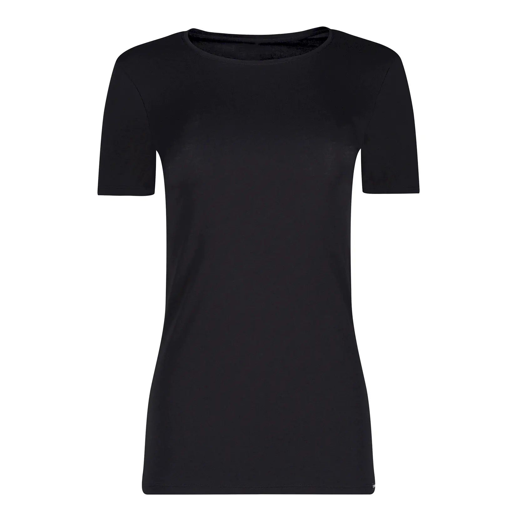 Kurzarm Shirt aus der Alltagswäsche-Serie ADVANTAGE COTTON STRETCH von der Marke Skiny, Farbe: black, Produktfoto