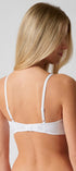 Soft-BH aus der Alltagswäsche-Serie ADVANTAGE COTTON STRETCH von der Marke Skiny, Farbe: white, Rückansicht