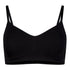 Soft-BH aus der Alltagswäsche-Serie ADVANTAGE COTTON STRETCH von der Marke Skiny, Farbe: black, Produktfoto