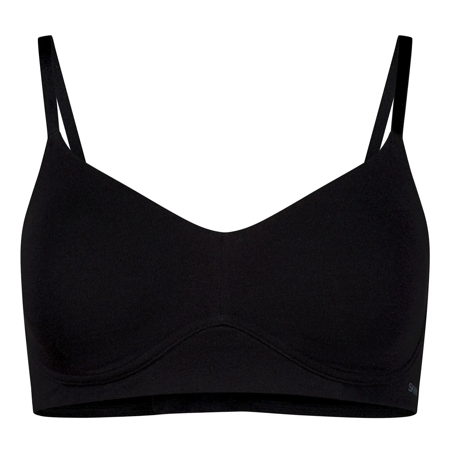 Soft-BH aus der Alltagswäsche-Serie ADVANTAGE COTTON STRETCH von der Marke Skiny, Farbe: black, Produktfoto