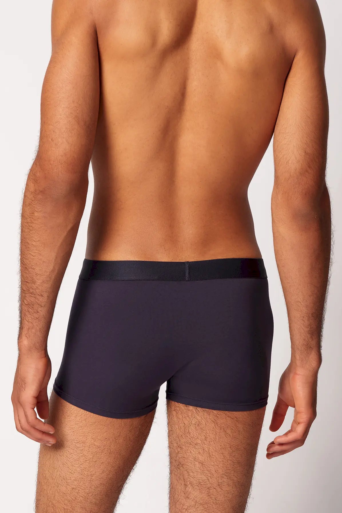 Atmungsaktive Pant aus der Herrenunterwäsche-Serie FRESH COMFORT von der Marke Skiny men, Farbe: crown blue, Rückansicht