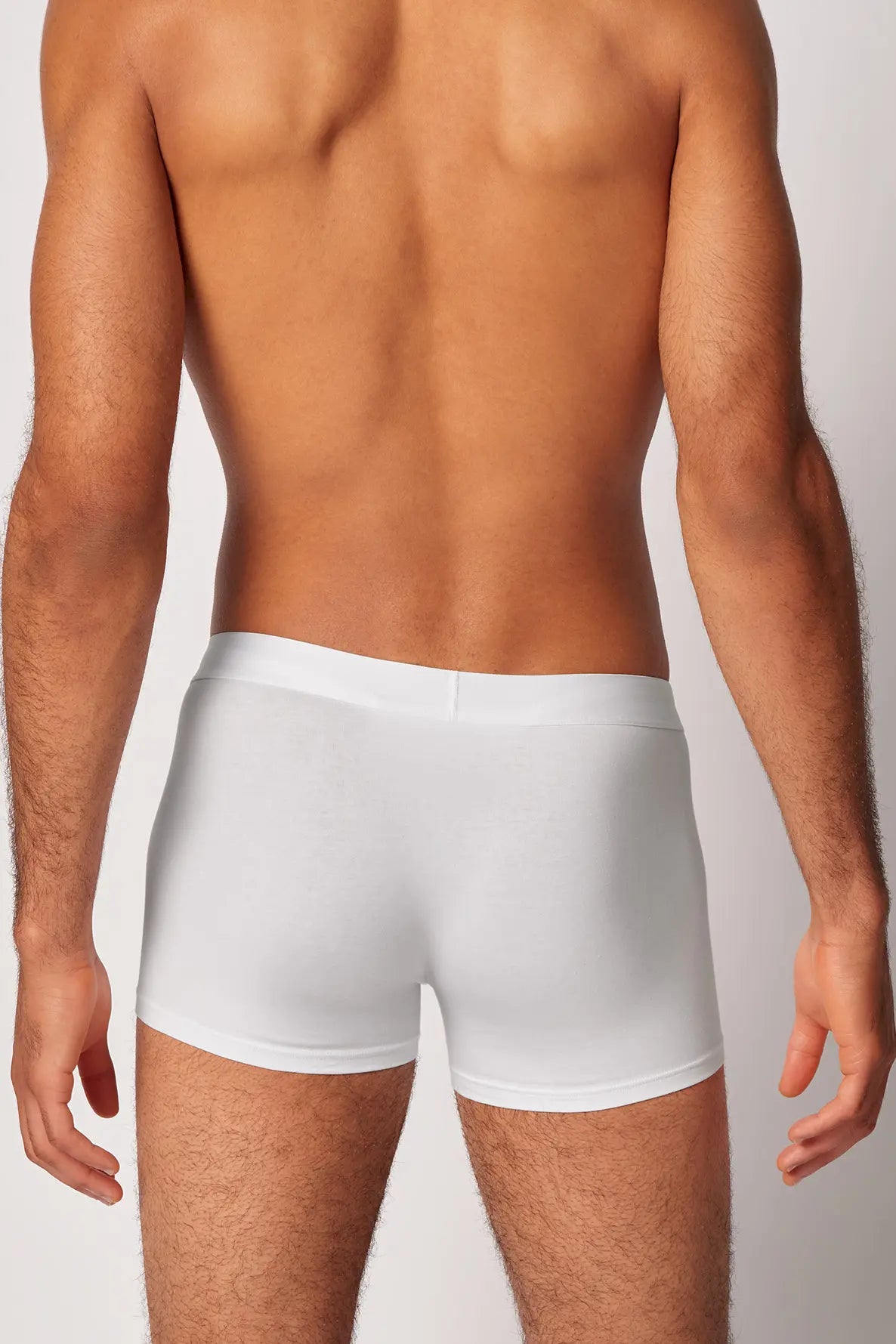 Atmungsaktive Pant aus der Herrenunterwäsche-Serie FRESH COMFORT von der Marke Skiny men, Farbe: white, Rückansicht