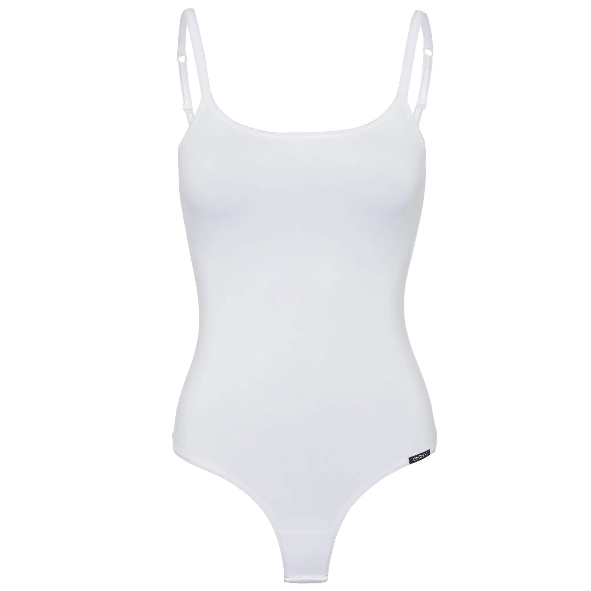 Stringbody aus der Basicunterwäsche-Serie COTTON BODIES von der Marke Skiny, Farbe: white, Produktfoto