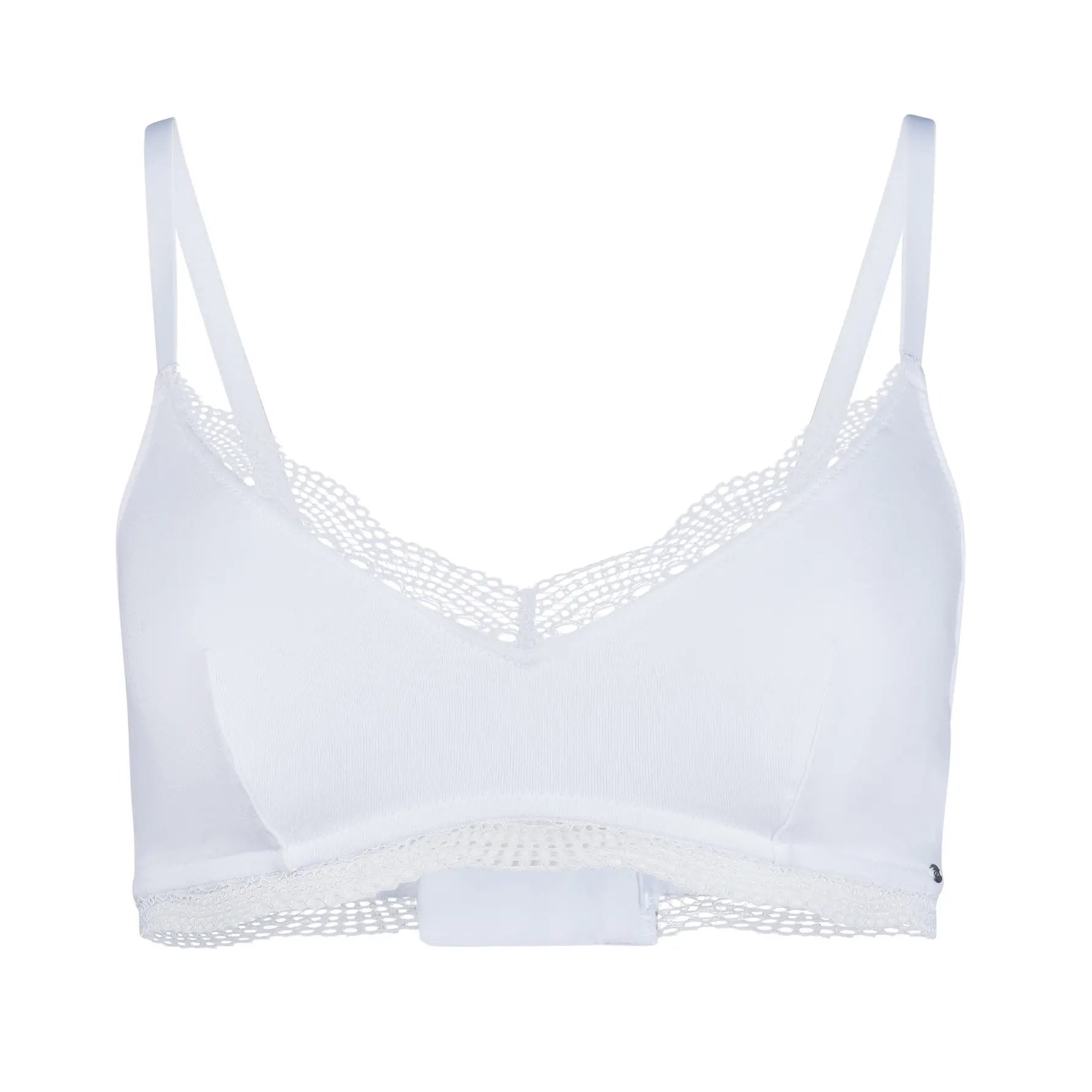 Soft BH aus der Baumwollunterwäsche-Serie CLASSICOTTON Skiny, Farbe: white, Produktfoto