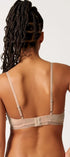 Soft BH aus der Baumwollunterwäsche-Serie CLASSICOTTON Skiny, Farbe: beige, Rückansicht
