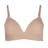 Triangel BH gepaddet aus der Baumwollunterwäsche-Serie CLASSICOTTON Skiny, Farbe: beige, Produktfoto