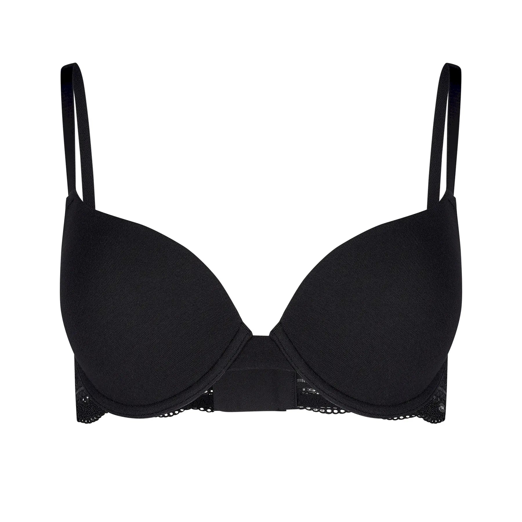 Schalen BH aus der Baumwollunterwäsche-Serie CLASSICOTTON Skiny, Farbe: black, Produktfoto