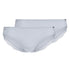 Rio Slip im 2er Pack aus der Baumwollunterwäsche-Serie CLASSICOTTON Skiny, Farbe: white, Produktfoto