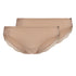 Rio Slip im 2er Pack aus der Baumwollunterwäsche-Serie CLASSICOTTON Skiny, Farbe: beige, Produktfoto