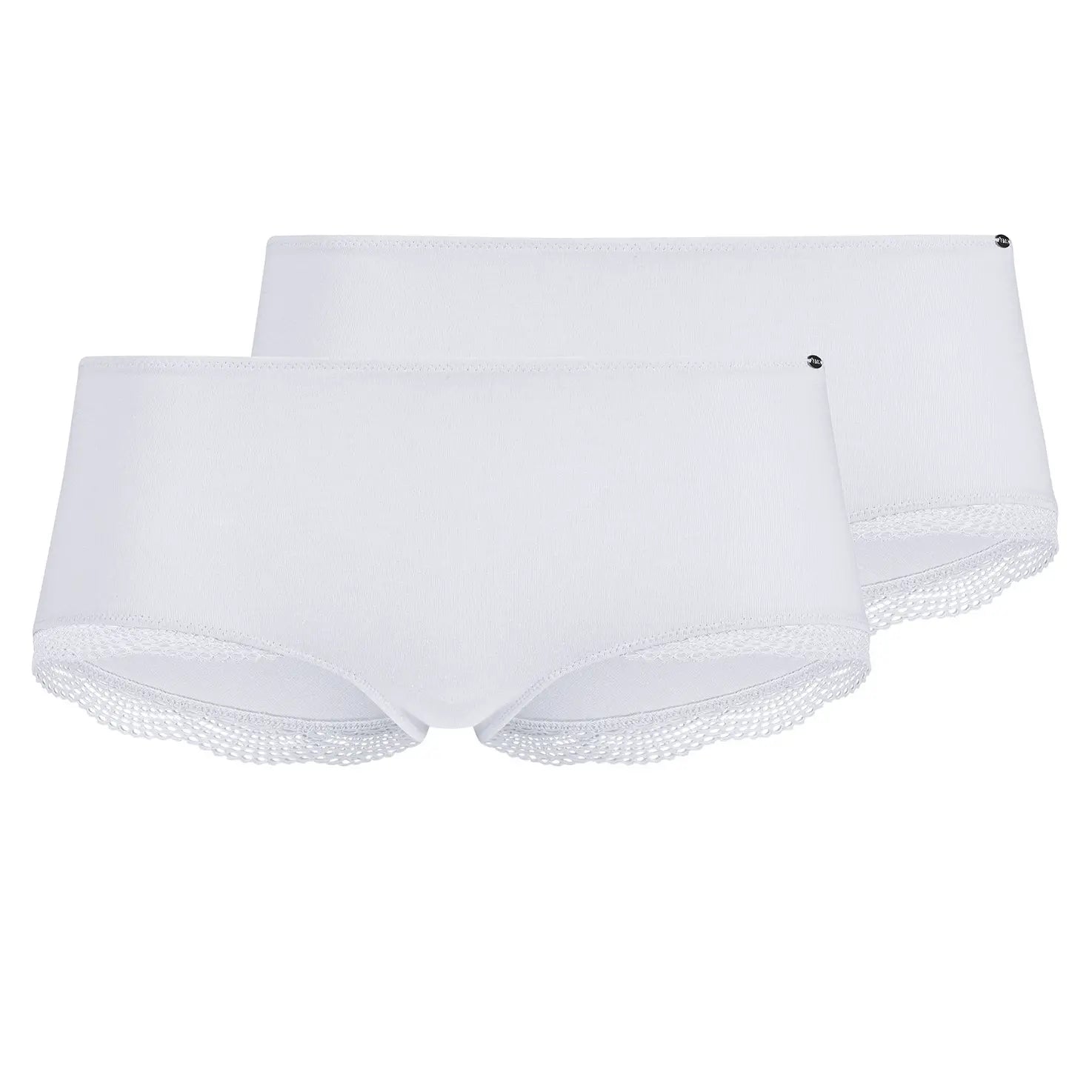 Pant im 2er Pack aus der Baumwollunterwäsche-Serie CLASSICOTTON Skiny, Farbe: white, Produktfoto