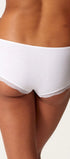 Pant im 2er Pack aus der Baumwollunterwäsche-Serie CLASSICOTTON Skiny, Farbe: white, Rückansicht