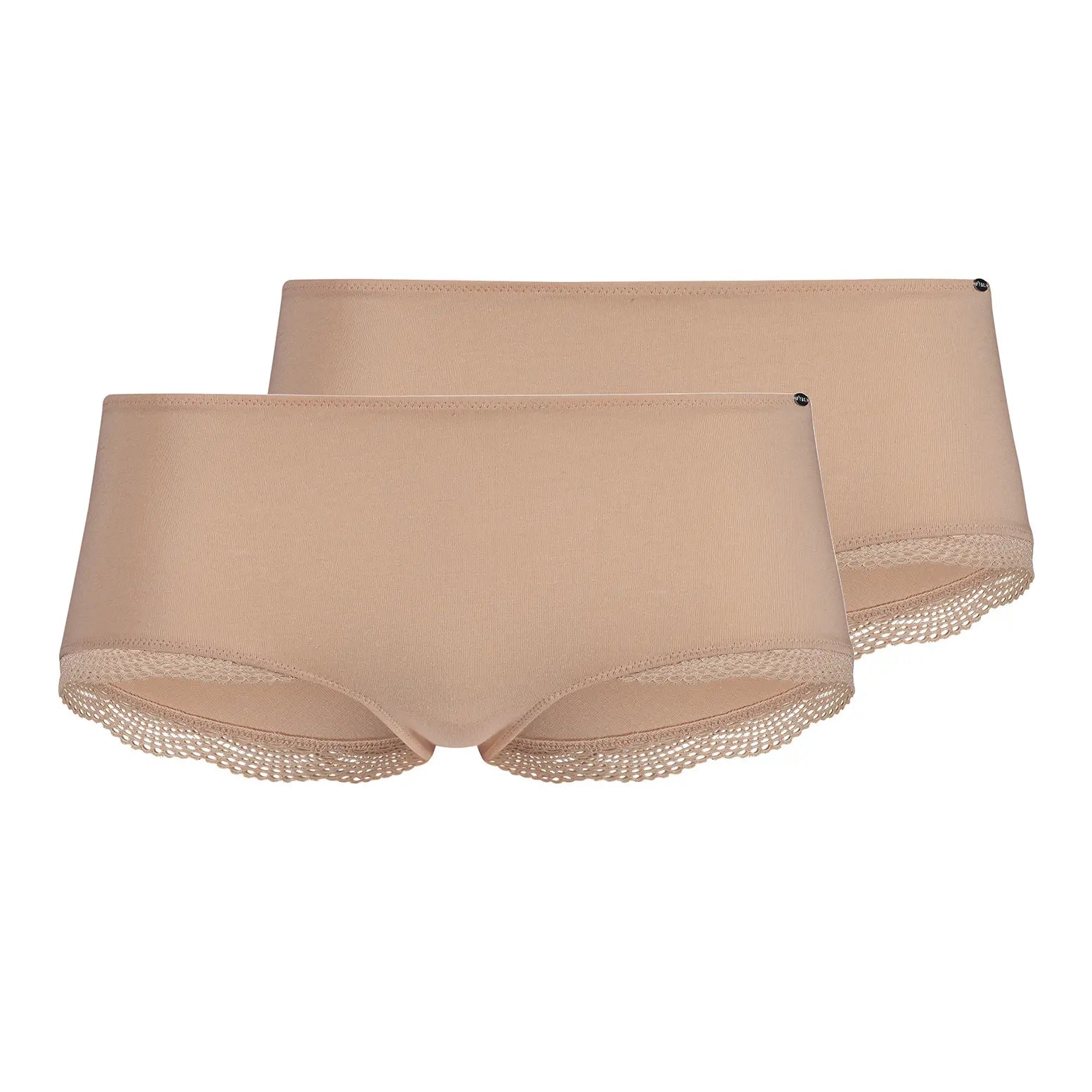Pant im 2er Pack aus der Baumwollunterwäsche-Serie CLASSICOTTON Skiny, Farbe: beige, Produktfoto