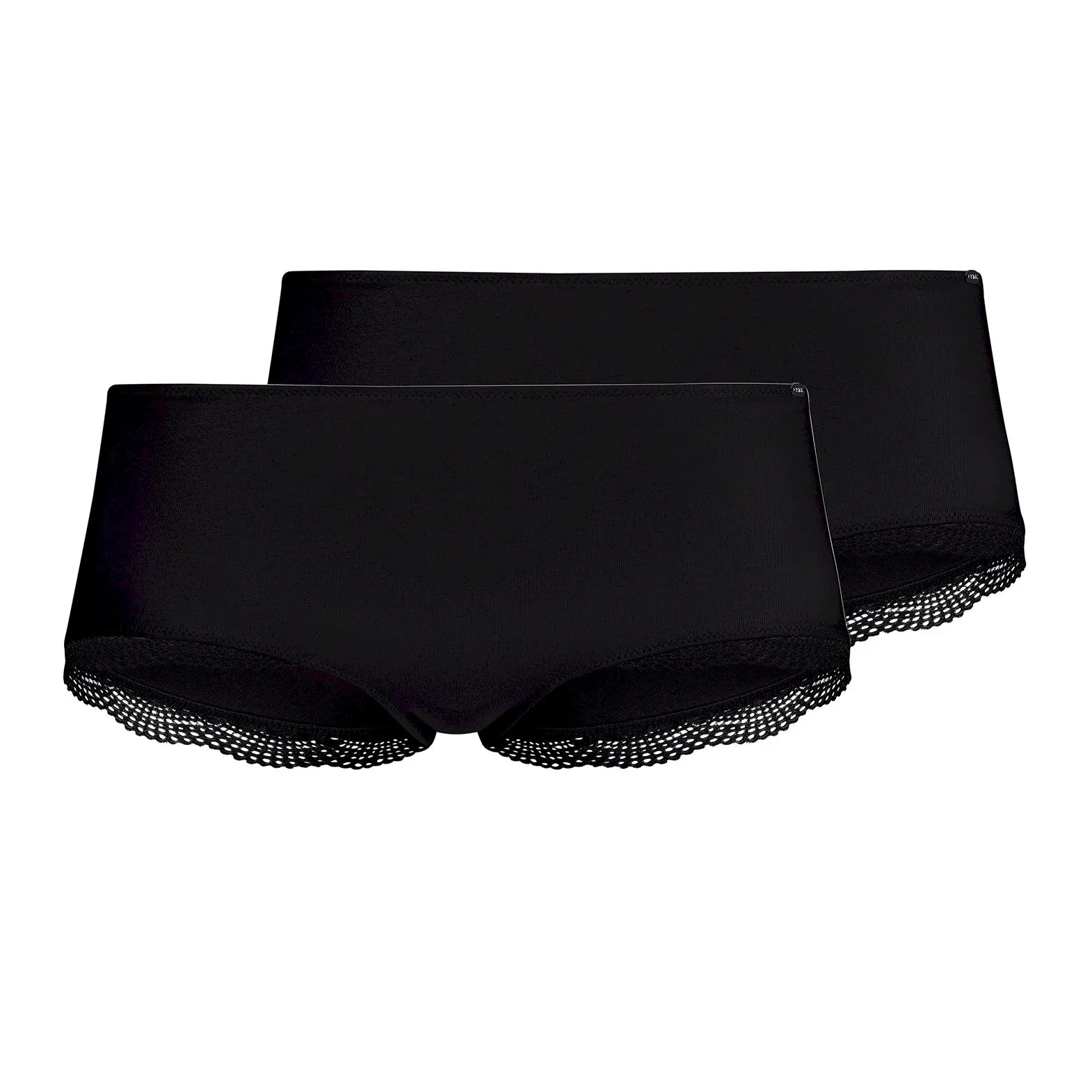 Pant im 2er Pack aus der Baumwollunterwäsche-Serie CLASSICOTTON Skiny, Farbe: black, Produktfoto