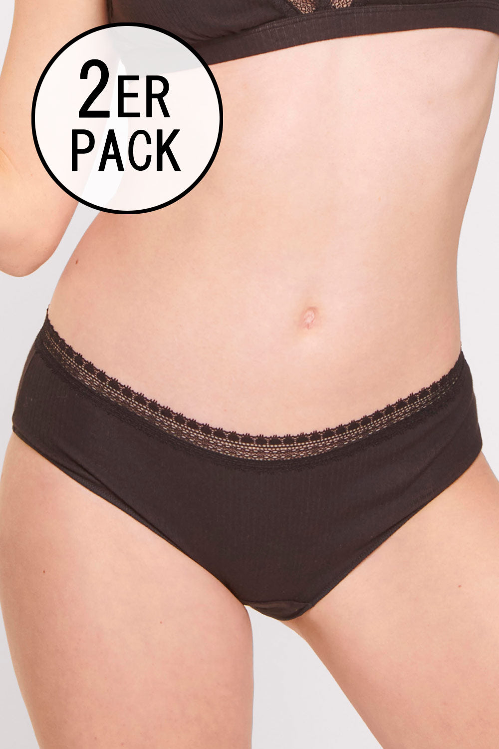 Hipster im 2er Pack - GO RIBBED Sloggi