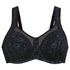 Komfort-BH ohne Bügel aus der Damenunterwäsche-Serie CLARA ART von der Marke Anita, Farbe: schwarz-anthrazit, Produktfoto