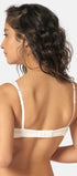 Triangel-BH aus der Damenunterwäsche-Serie COTTON ESSENTIALS von der Marke Skiny, Farbe: white, Rückansicht