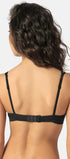 Triangel-BH aus der Damenunterwäsche-Serie COTTON ESSENTIALS von der Marke Skiny, Farbe: black, Rückansicht