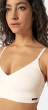 Bustier aus der Damenunterwäsche-Serie COTTON ESSENTIALS von der Marke Skiny, Farbe: white, Seitenansicht