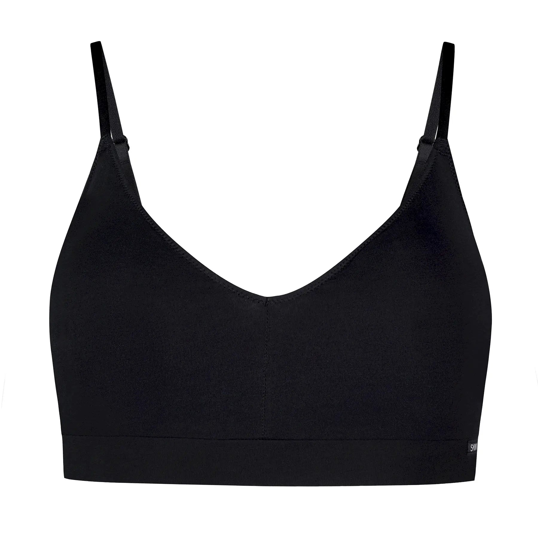 Bustier aus der Damenunterwäsche-Serie COTTON ESSENTIALS von der Marke Skiny, Farbe: black, Produktfoto
