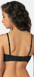 Bustier aus der Damenunterwäsche-Serie COTTON ESSENTIALS von der Marke Skiny, Farbe: black, Rückansicht