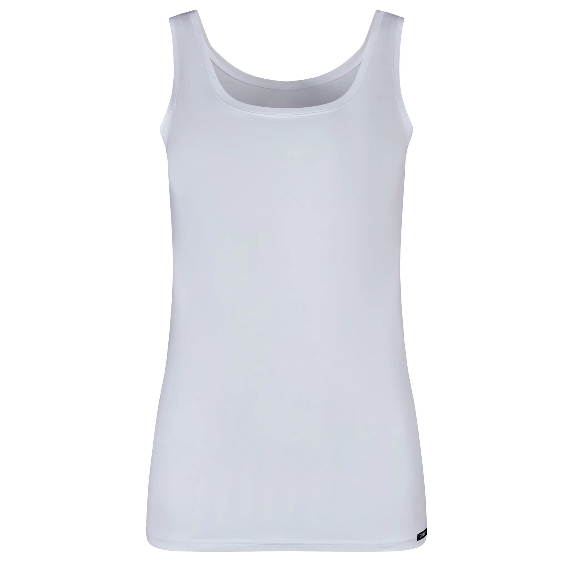 Tank Top aus der Damenunterwäsche-Serie COTTON ESSENTIALS von der Marke Skiny, Farbe: white, Produktfoto