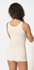 Tank Top aus der Damenunterwäsche-Serie COTTON ESSENTIALS von der Marke Skiny, Farbe: white, Rückansicht