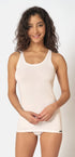 Tank Top aus der Damenunterwäsche-Serie COTTON ESSENTIALS von der Marke Skiny, Farbe: white, Vorderansicht