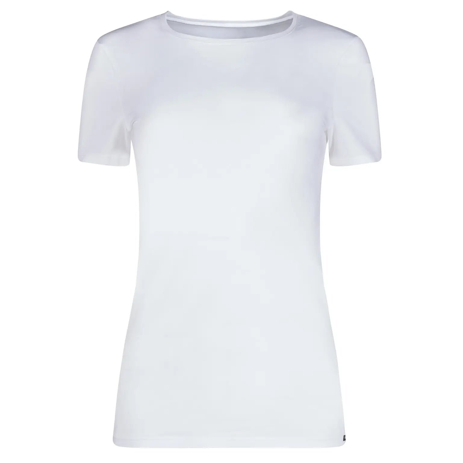 T-Shirt aus der Damenunterwäsche-Serie COTTON ESSENTIALS von der Marke Skiny, Farbe: white, Produktfoto