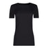 T-Shirt aus der Damenunterwäsche-Serie COTTON ESSENTIALS von der Marke Skiny, Farbe: black, Produktfoto