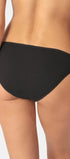 Hüft Slip aus der Damenunterwäsche-Serie COTTON ESSENTIALS von der Marke Skiny, Farbe: black, Rückansicht