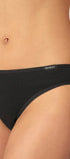 Hüft Slip aus der Damenunterwäsche-Serie COTTON ESSENTIALS von der Marke Skiny, Farbe: black, Seitenansicht